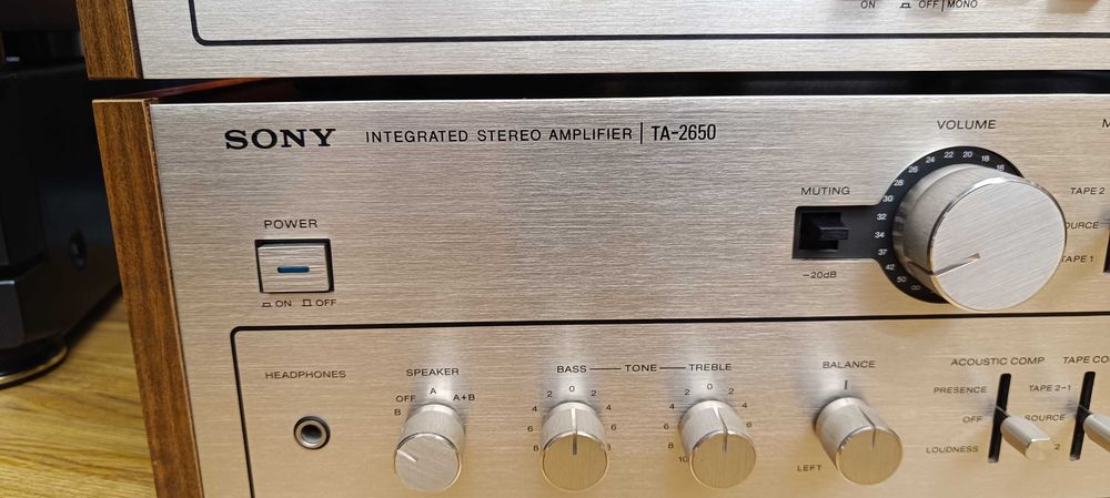 Усилитель SONY TA-2650 +тюнер SONY ST-2950F (СУПЕР СТАН ! )