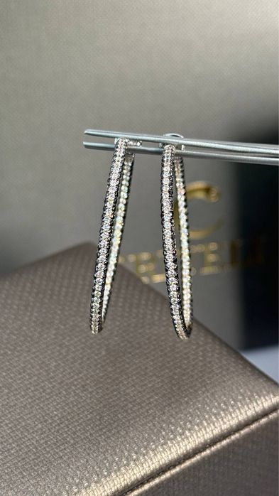 Сережки конго CRIVELLI Оригінал золото 750