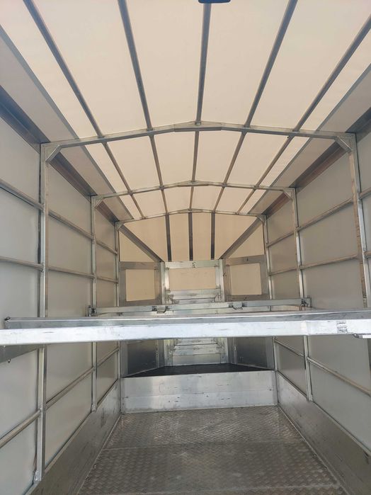 przyczepa do transportu koparki, quada, traktorka - Plandeka- Baos made in Germany