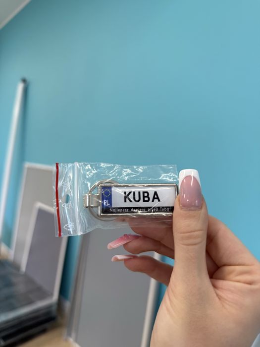 Kuba breloczek brelok rejestracja