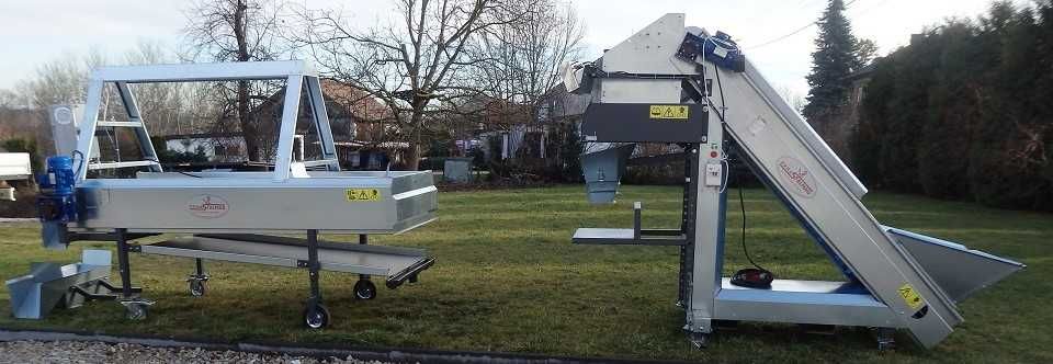 STALMAG stół selekcyjny przebierczy rolkowy do warzyw