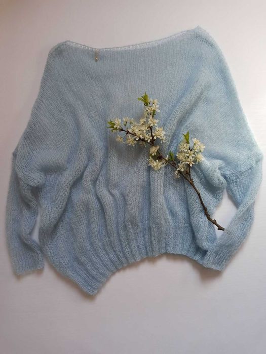 Мохеровий светр павутинка