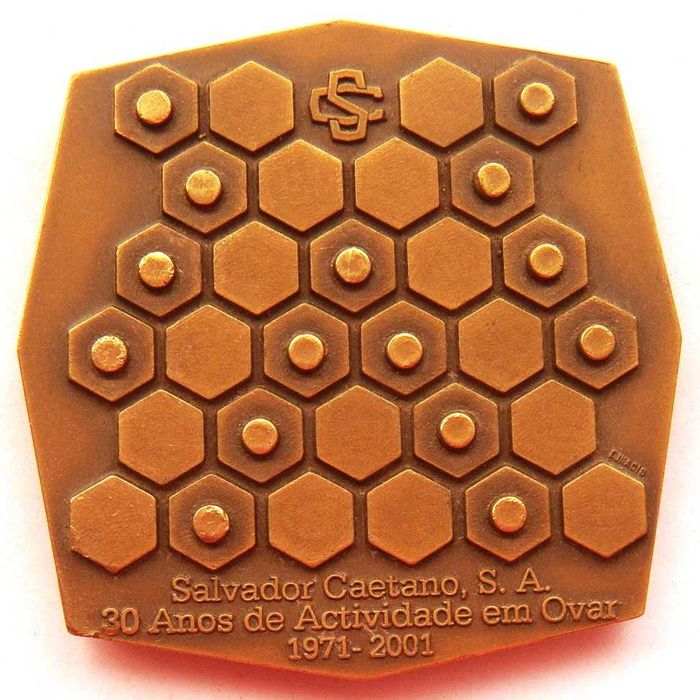 Medalha de Bronze 30 Anos de Salvador Caetano S.A. em Ovar