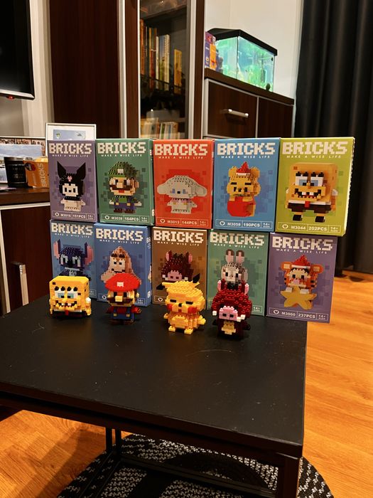 Klocki lego postacie z bajek