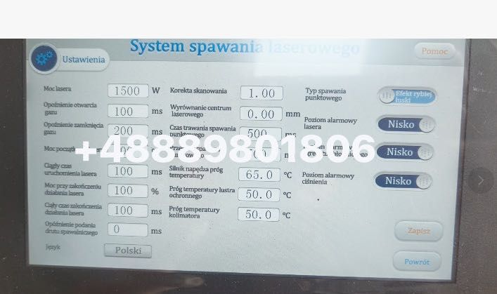 Zenith Weld 2000W – Spawarka laserowa z chłodzeniem wodnym