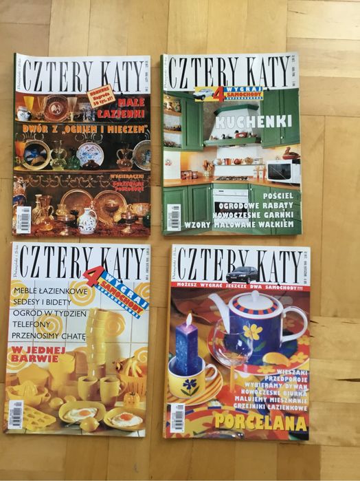 Magazyn Cztery Kąty z 1999 roku, 4 sztuki