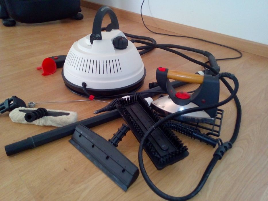 Vaporeta Completa Com ferro e Aspirador Novo