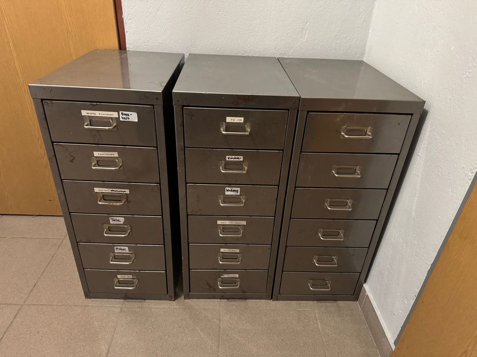 Szafki Narzędziowe Warsztatowe Metalowe 6 szuflad