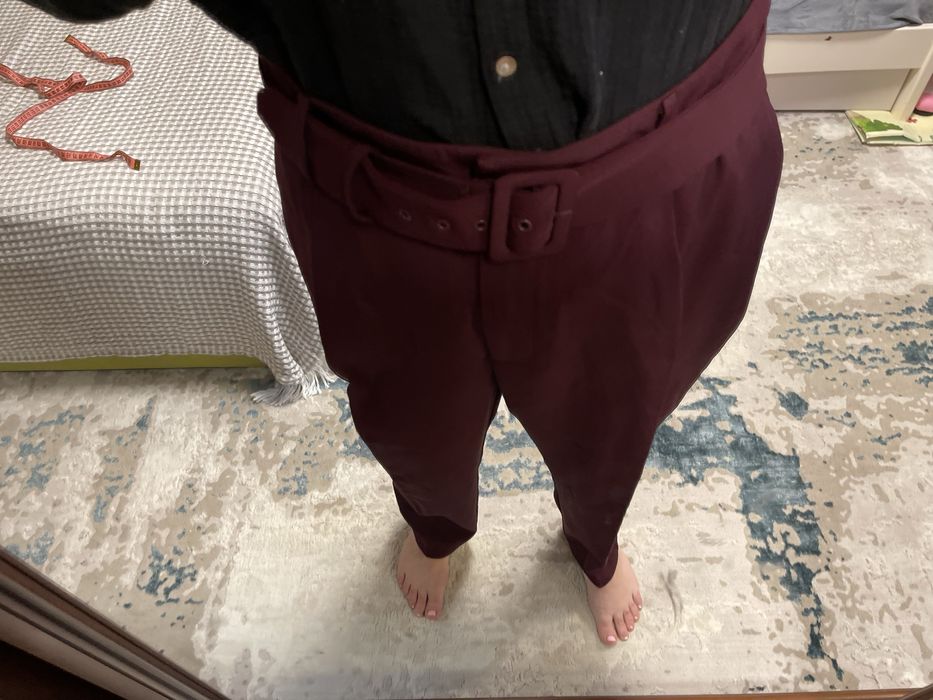 Штани марсала бордо 52-54