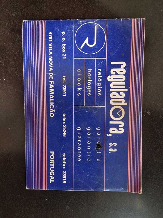 Relógio Carrilhão "Reguladora"