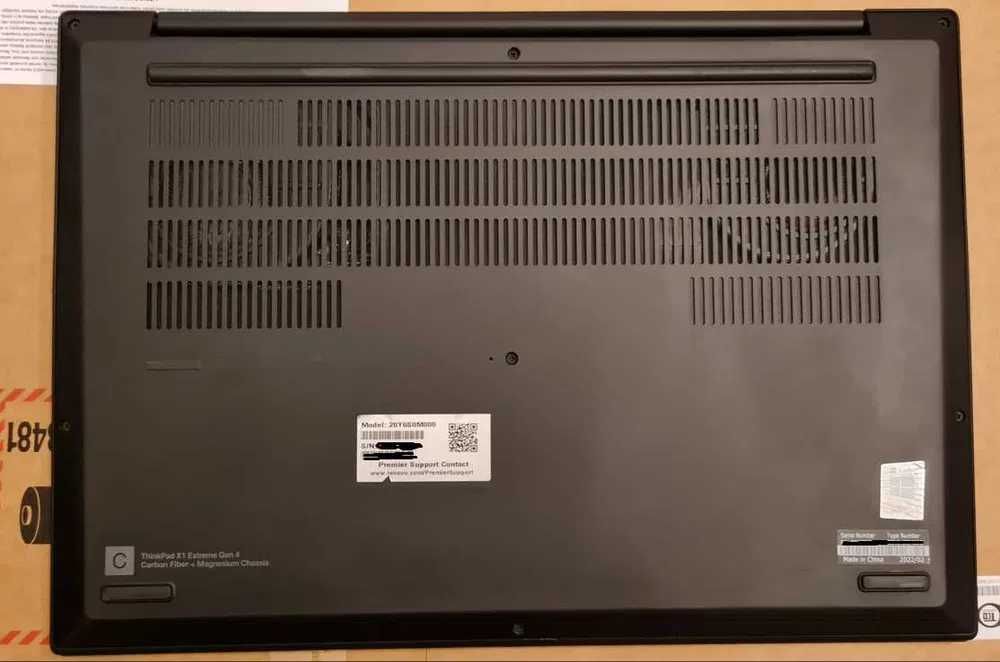 Lenovo X1 Extreme Gen 4 i7-11850H 64GB RAM 1TB SSD RTX 3050Ti 16" W11