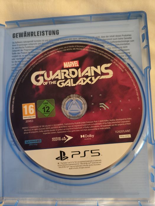 Guardians of the Galaxy PS5 PlayStation 5