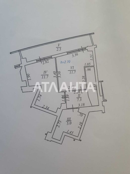 Продається затишна трьохкімнатна квартира-студія в ЖК  Парус.
