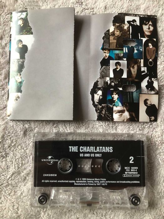 Kaseta - The Charlatans - Us And Us Only (1999 Universal)