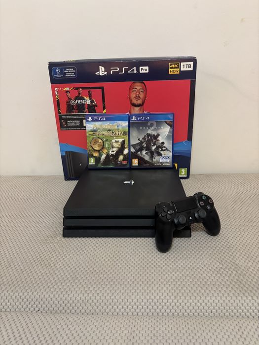 Ps4 Pro + Pad i Gry
