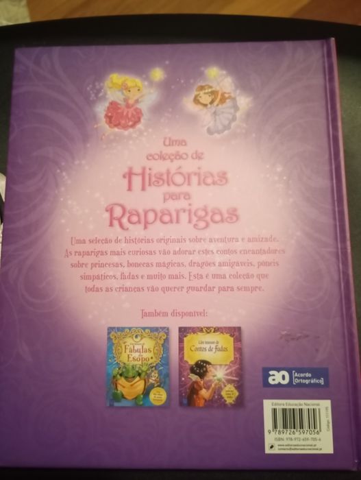 Livro " Uma coleção de histórias para raparigas"