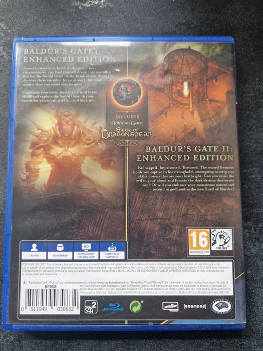 Baldur's Gate Enhanced Edition PS4