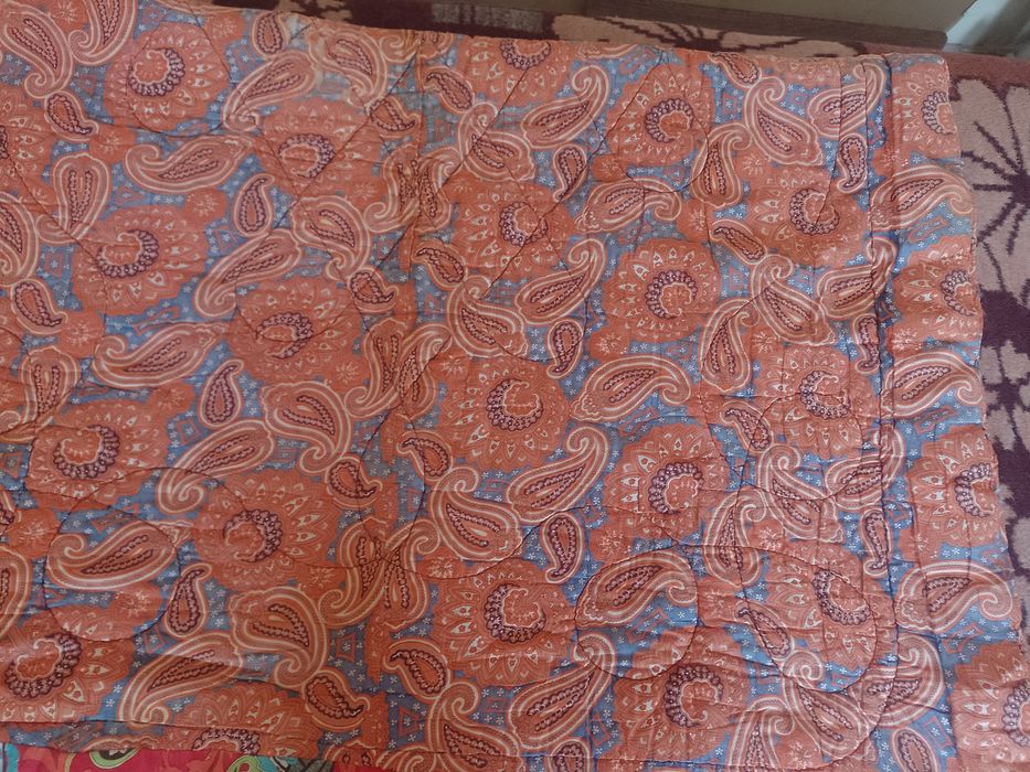 Одеяло ватное полуторное