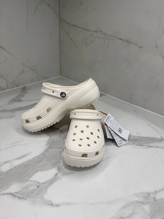 сабо дитячі Crocs classic platform Clog/ рожеві крокси розмір W5/W6 кроксы детские 35-36