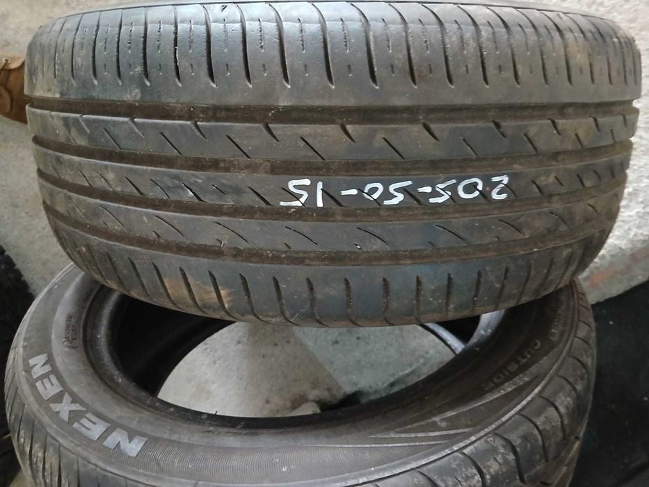 2 Pneus 205/50R15 Nexen seminovos