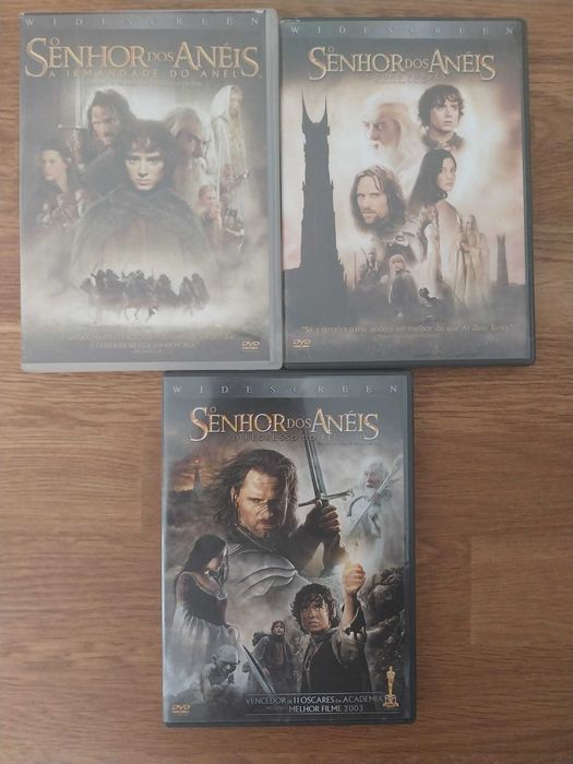 Trilogia Senhor dos Aneis 1 - 2 - 3