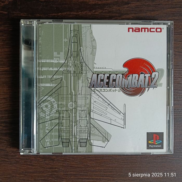 Ace Combat 2 PS1 Japonia CIB KOMPLET!
