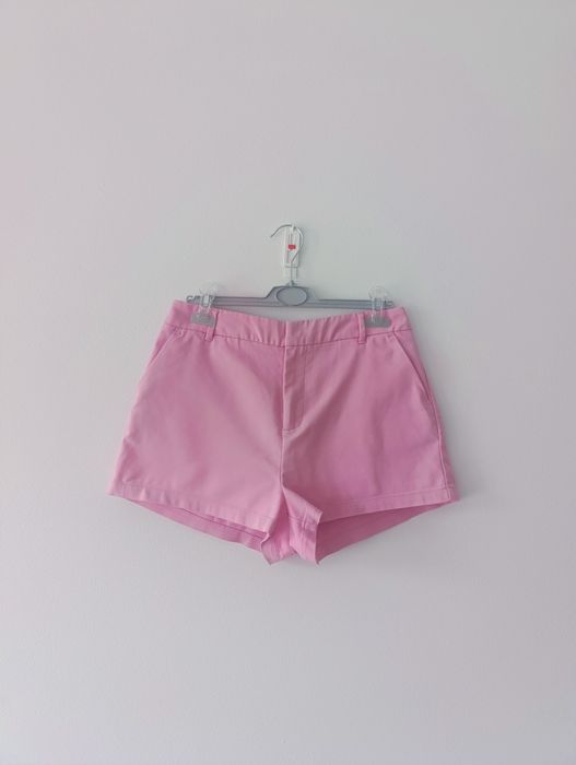 Krótkie damskie spodenki, różowe, dziewczęce, barbie