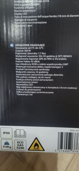 Urządzenie osuszajace EQUATION