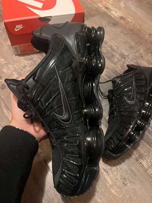 "Buty męskie Trampk" Nike_Shox_TL_Black R.45