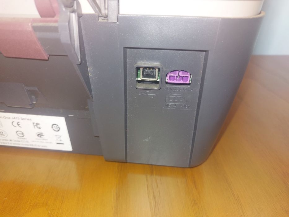 Impressora HP cinzenta