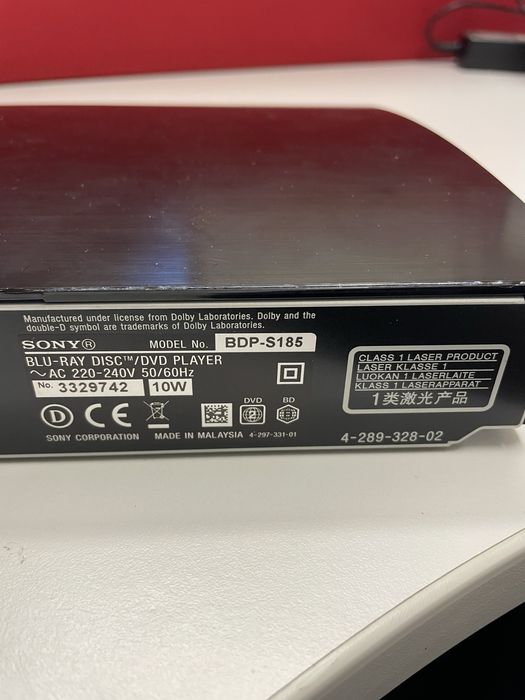 Blu-Ray disc/DVD Sony