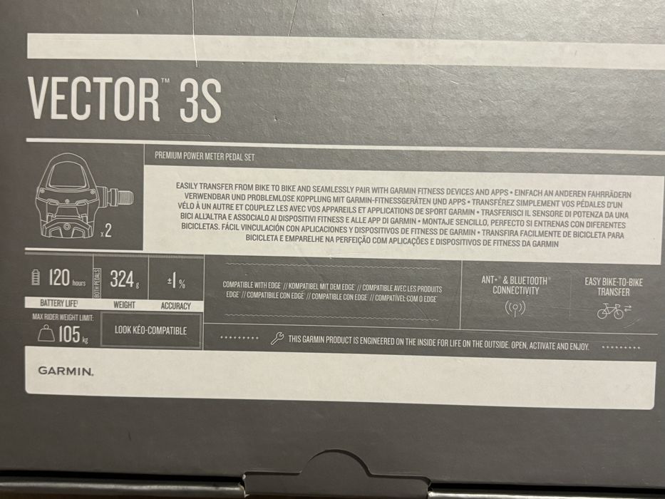 Pedais Garmin vector 3S