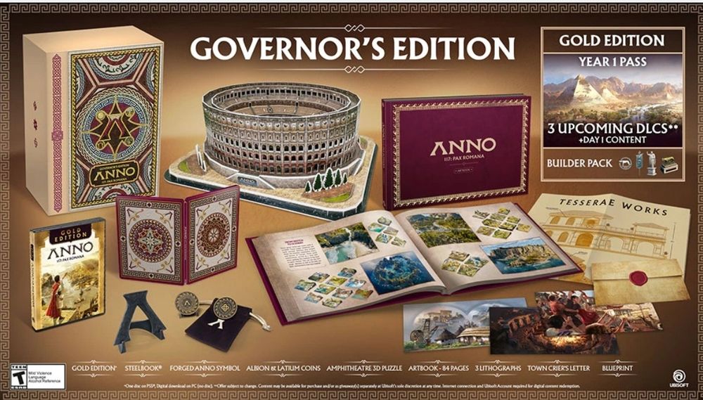 Jogo PC Anno 117 Pax Romana Governers Edition "Caixa de Colecionador"