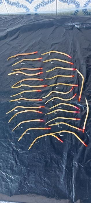 Borrachinhas para a pesca.