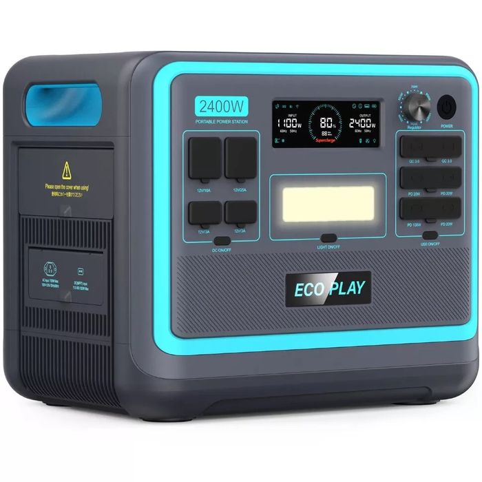 Портативная зарядная станция ecoflow Зарядна станція EcoPlay Р2400