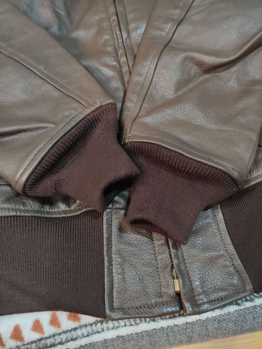 Kontraktowa Kurtka Pilota G-1 lotnicza Navy 1977 XL