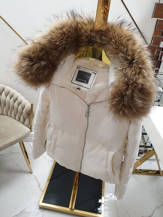 Kurtka naturalny puch plus jenot 38