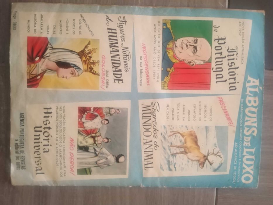 Caderneta raças humanas nova