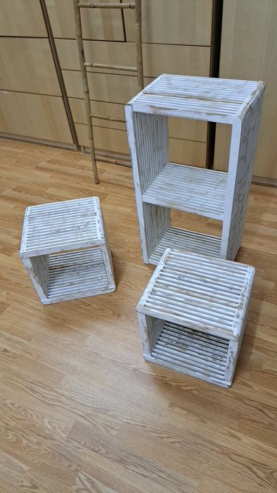 Móvel madeira branco Kare