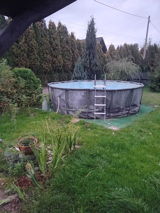 Sprzedam basen ogrodowy 5.0x1.6m