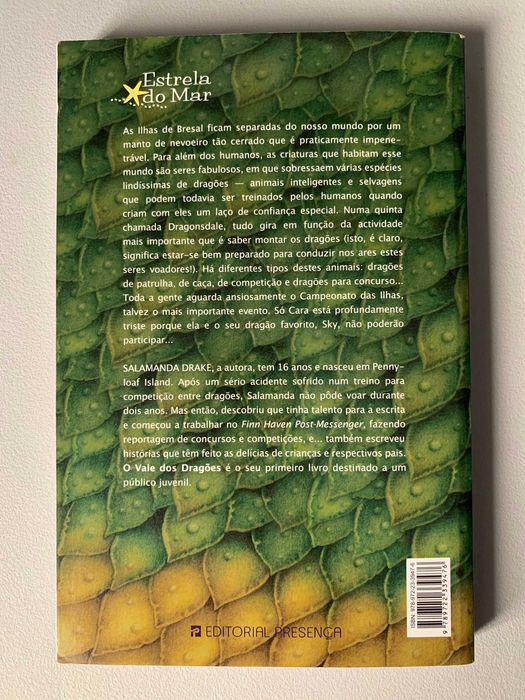 O Vale dos Dragões, de Salamanda Drake
