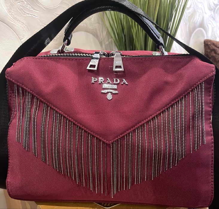 Сумка женская саквояж Prada
