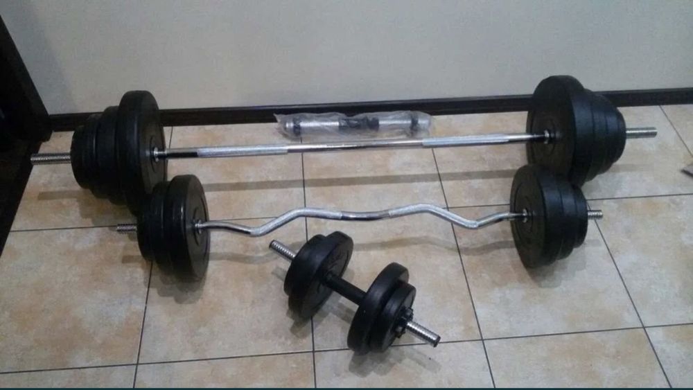 Знижка! Набор (штанга + гантели) 36 52 62 72 92 119 Звонить, пишіть