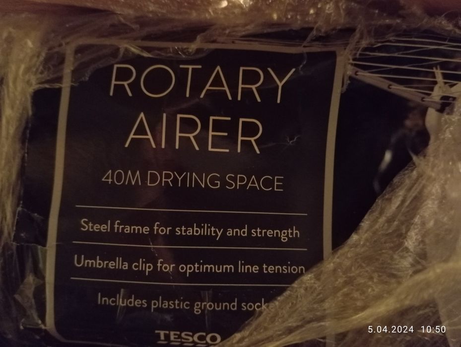 Suszarka do ubrań-ogrodowa,obrotowa.