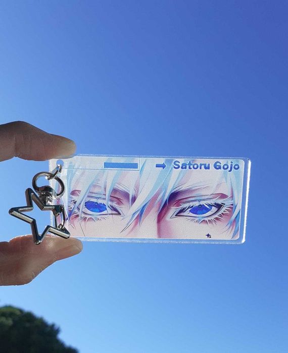 Porta chaves solar Gojo Satoru Jujutsu Kaisen