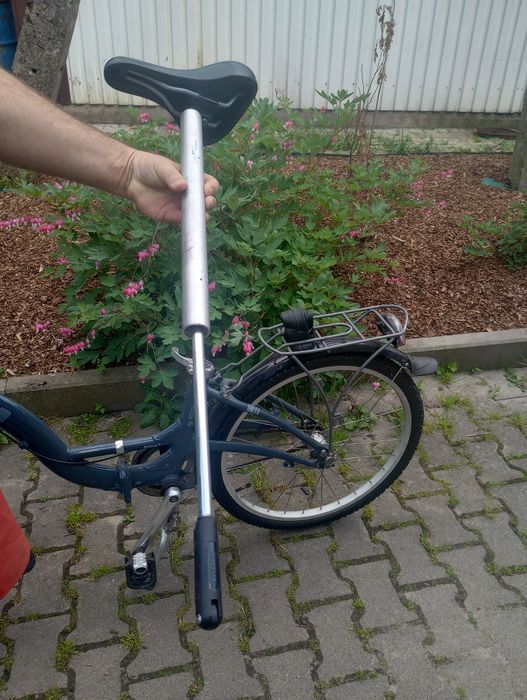 Rower składany mieszczący  się wbagażniku.