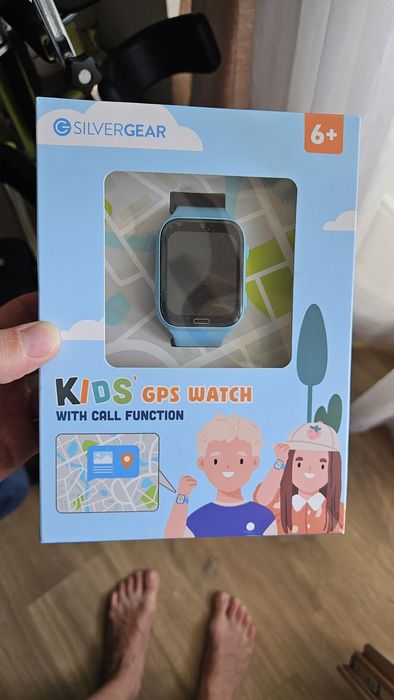 Zegarek dziecięcy z GPS Silvergear