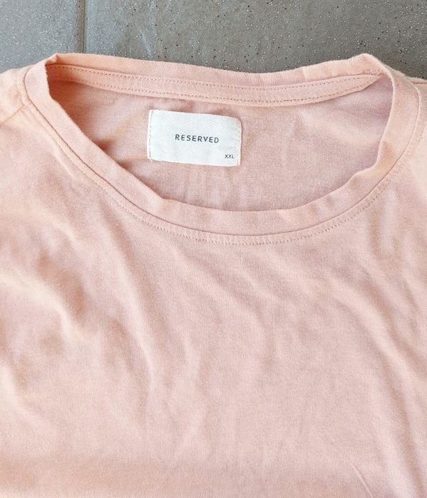 Koszulka t-shirt gładki 100% bawełna XXL 44 Reserved