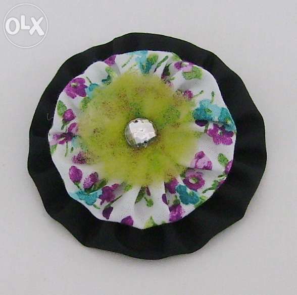 Pregadeira verde com pérola - Nova e única!