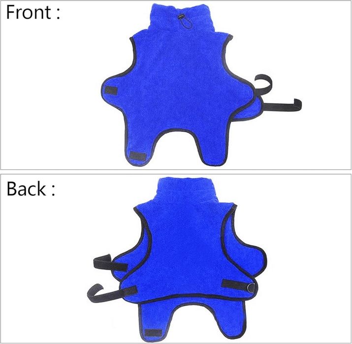Халат для собак з мікрофібри Pettom XL